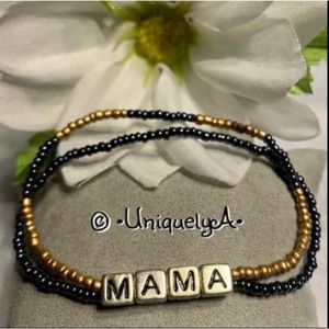 Brand New Bead Bracelet - Mama